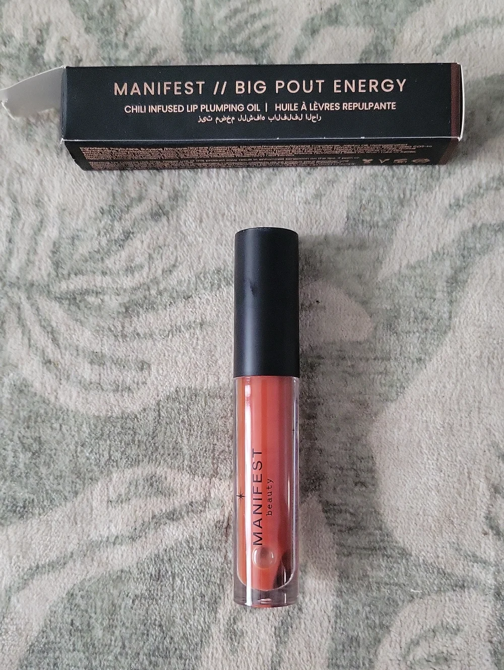 Big Pout Energy Chili-Infused Lip Oil — Warm Terracotta Pink